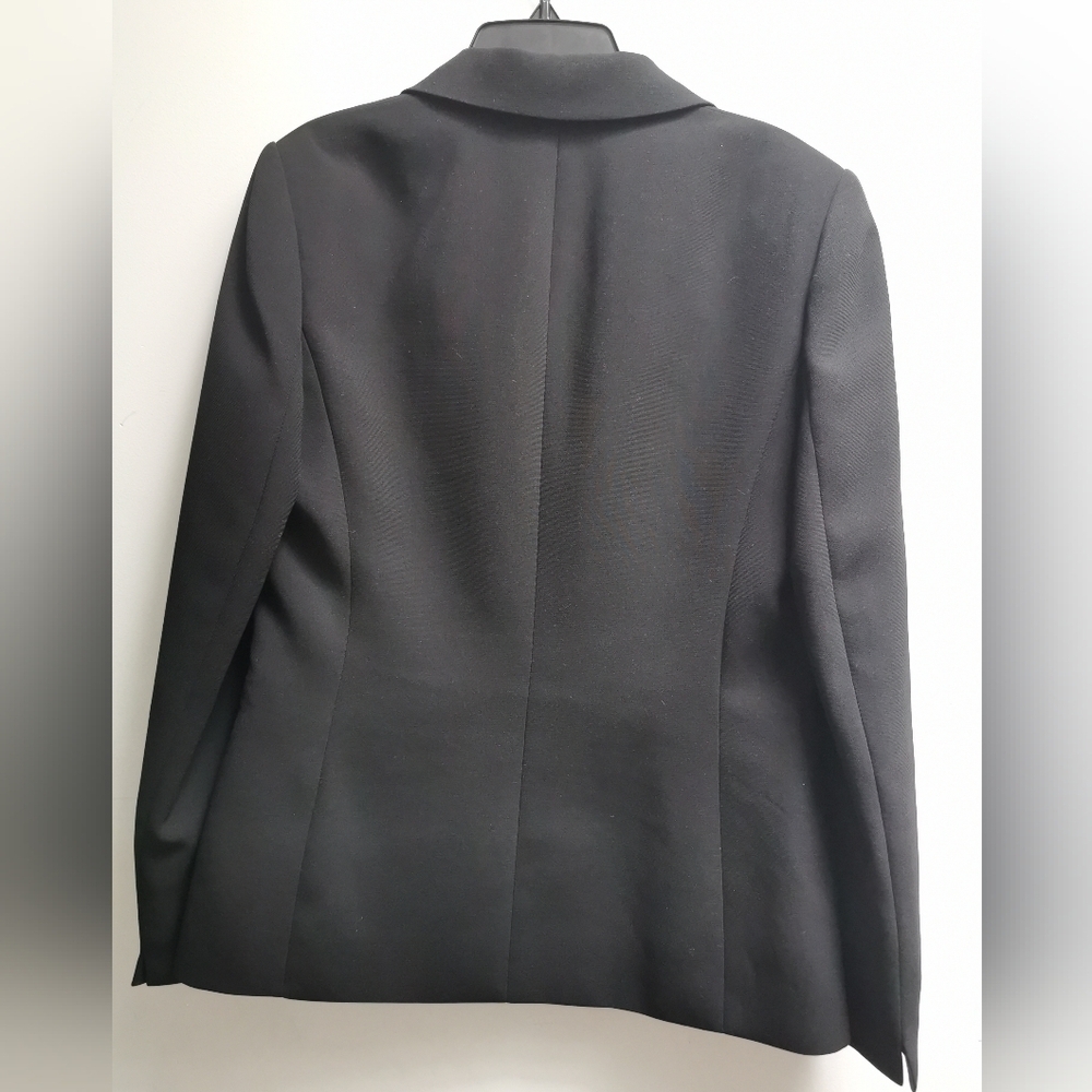Clavin Klein Women's  2 Bottoms Blazer Black Size 6, 18" ptp - Picture 6 of 9